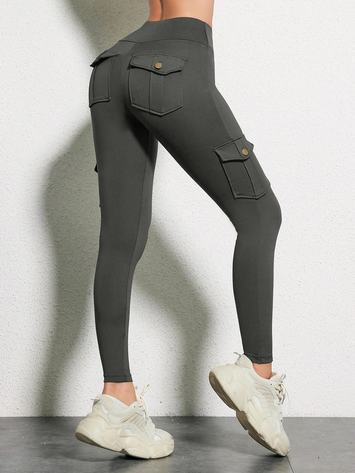 Pantalones de chándal de cintura alta para mujer