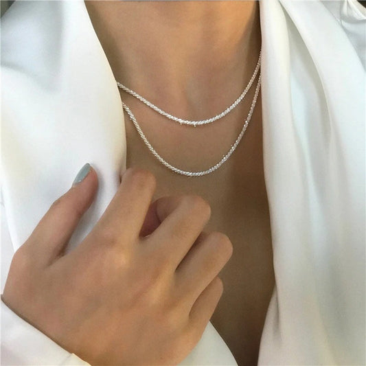 Collar Starlight set plata