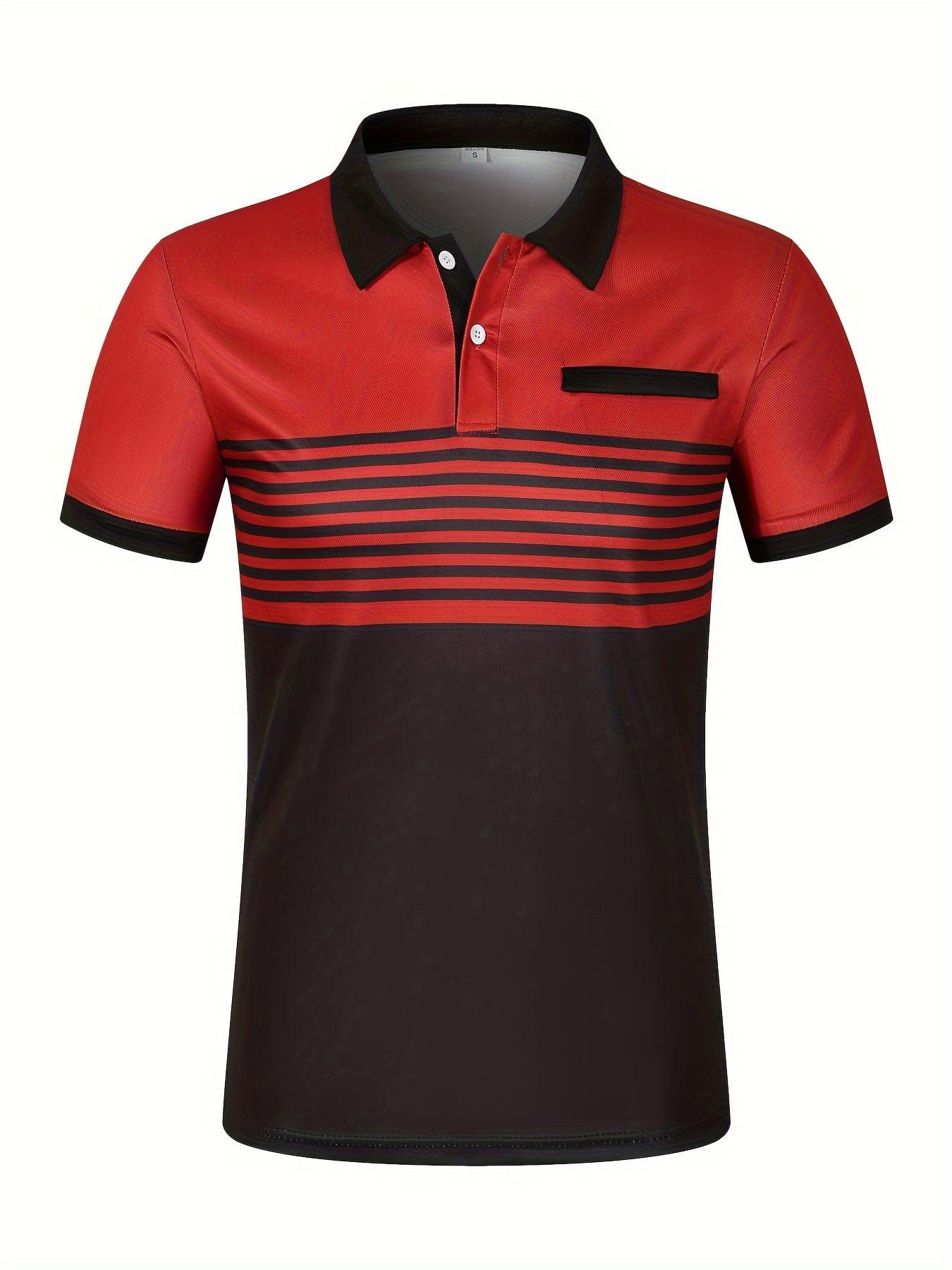 Louis｜Polo de verano a rayas para hombre