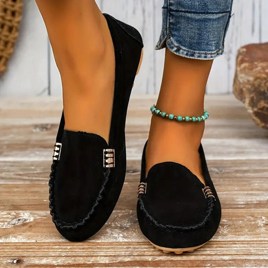 Zapatos bajos de mujer con fácil deslizamiento | Ideales para el día a día