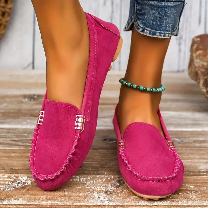 Zapatos bajos de mujer con fácil deslizamiento | Ideales para el día a día