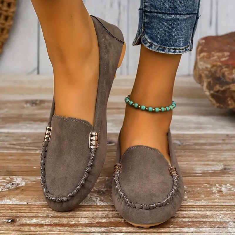 Zapatos bajos de mujer con fácil deslizamiento | Ideales para el día a día