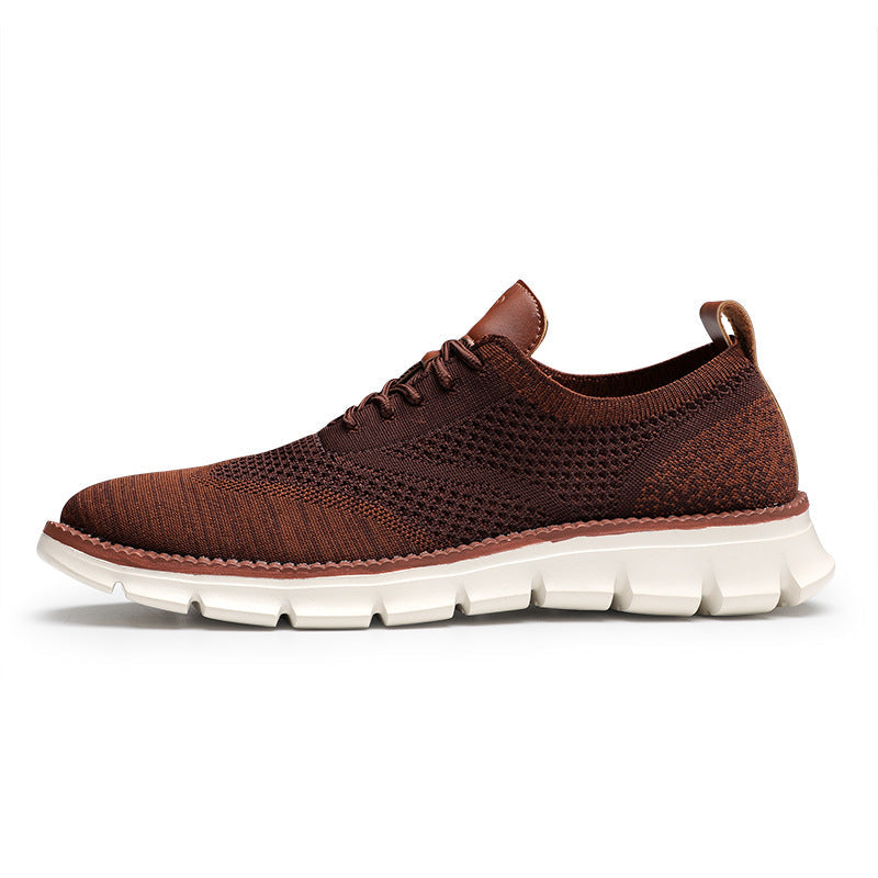 Jonas | zapatos de cordones para hombre con parte superior transpirable: ligeros, flexibles y elegantes