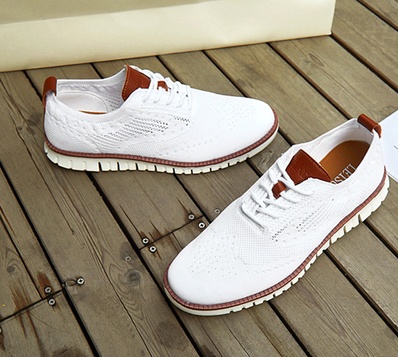 Jonas | zapatos de cordones para hombre con parte superior transpirable: ligeros, flexibles y elegantes