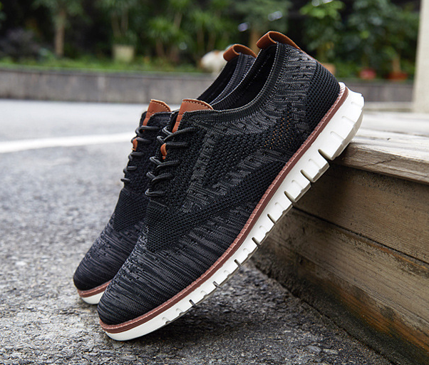 Jonas | zapatos de cordones para hombre con parte superior transpirable: ligeros, flexibles y elegantes