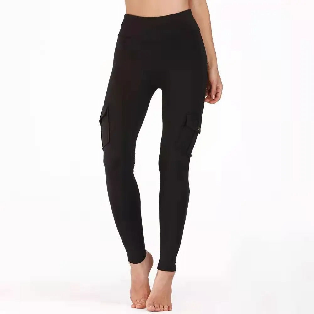 Pantalones de chándal de cintura alta para mujer