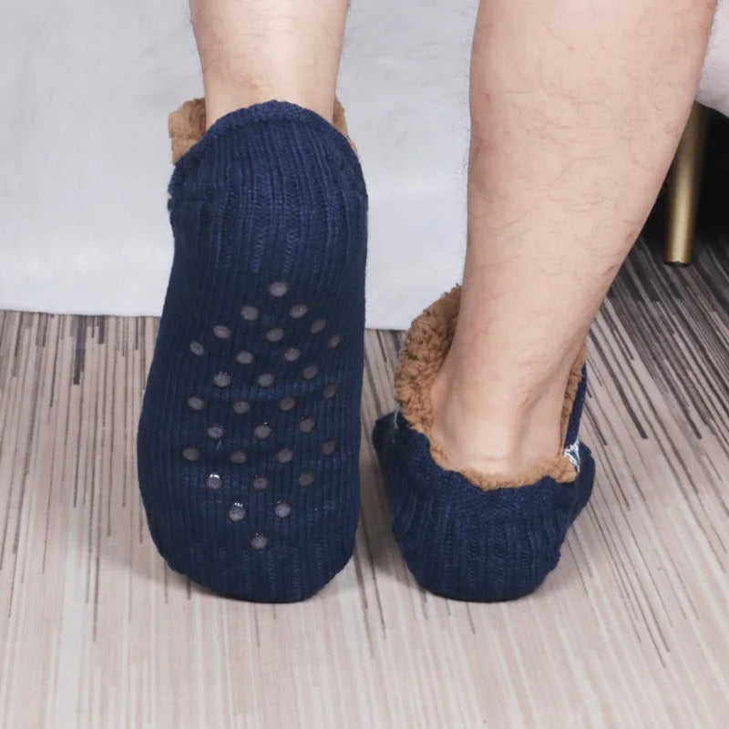 Calcetines de invierno antideslizantes para interior