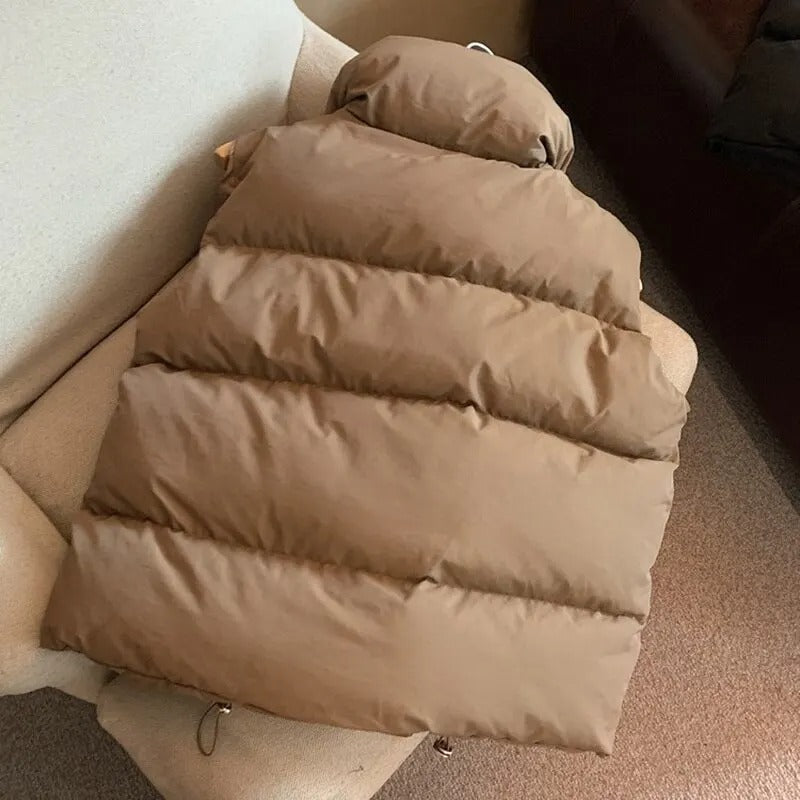 Chaqueta de plumón cálida para mujer
