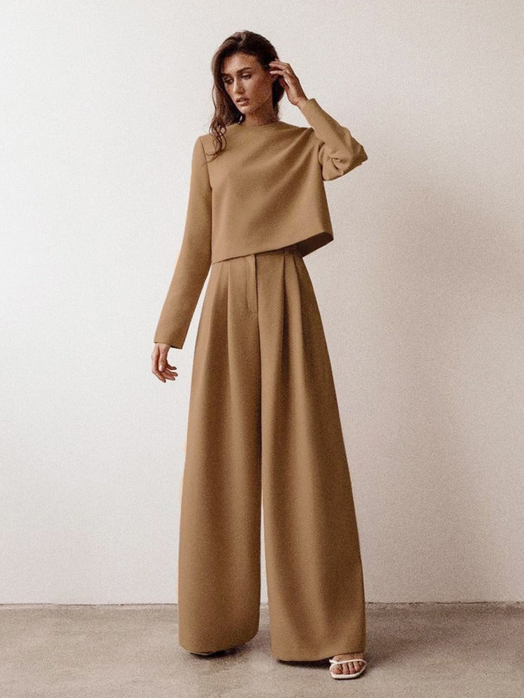 Elegante conjunto de 2 piezas para mujer