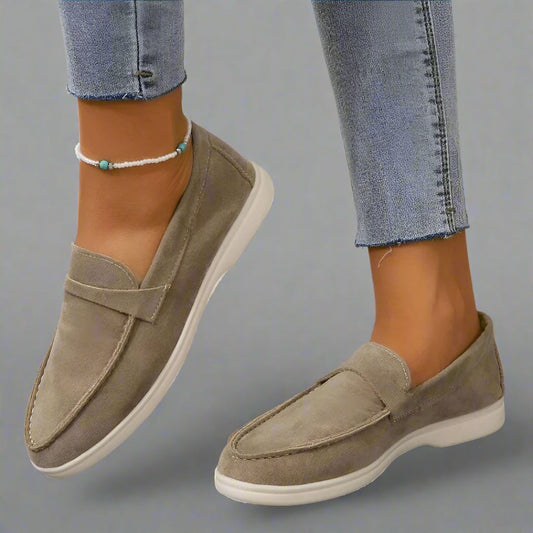 Lunaira | Mocasines de mujer hechos a mano con materiales nobles