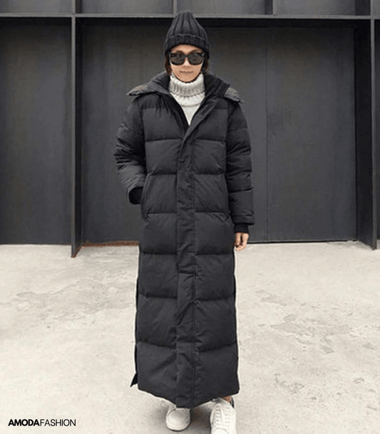 Abrigo parka de invierno oversize para mujer