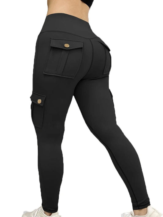 Pantalones de chándal de cintura alta para mujer