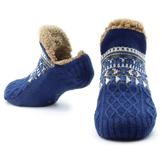 Calcetines de invierno antideslizantes para interior