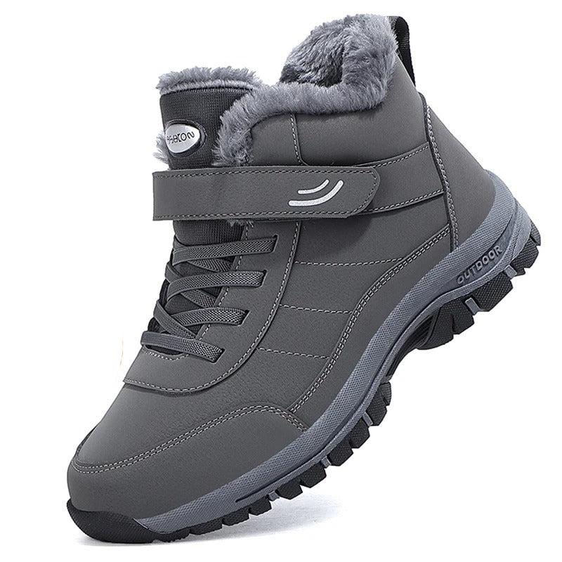 Botas de nieve ligeras de mujer con pelo