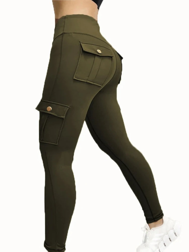 Pantalones de chándal de cintura alta para mujer