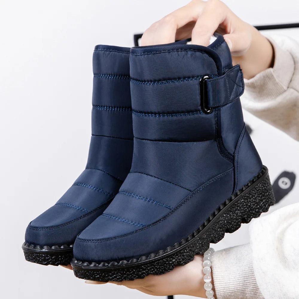 Botas de nieve impermeables y antideslizantes para mujer