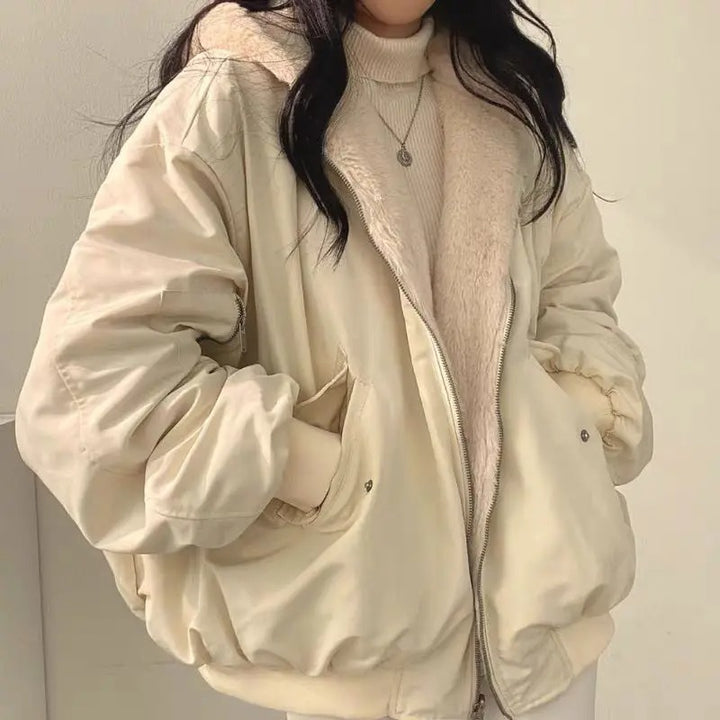 Chaqueta de mujer de doble capa