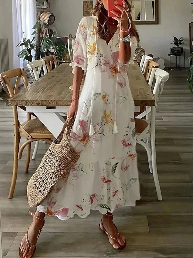 Vestido largo de mujer