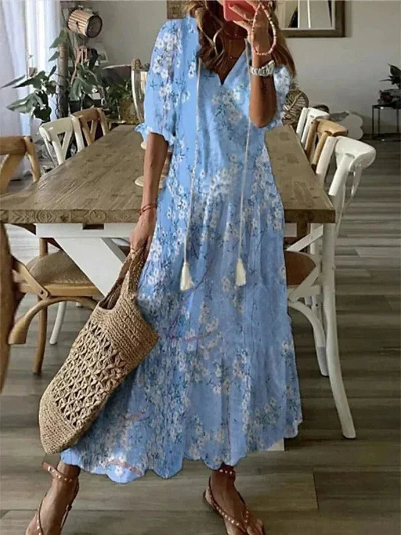 Vestido largo de mujer