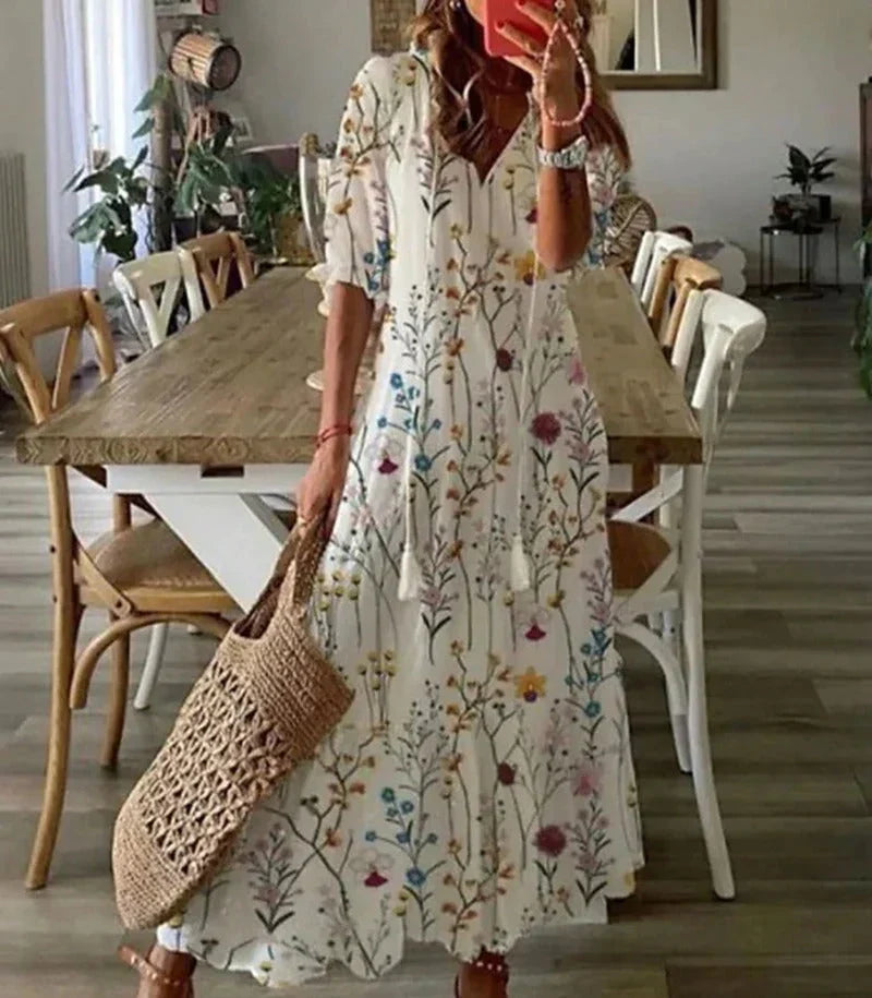 Vestido largo de mujer