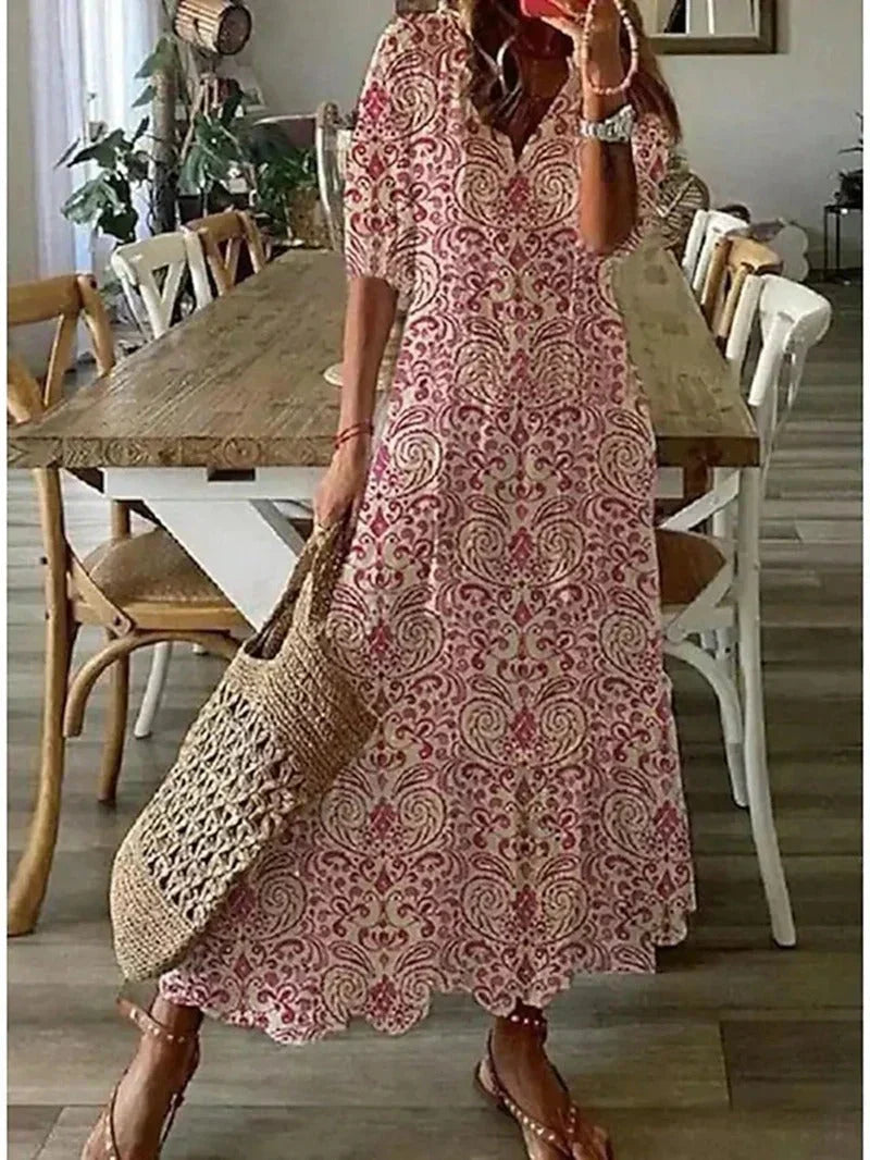 Vestido largo de mujer