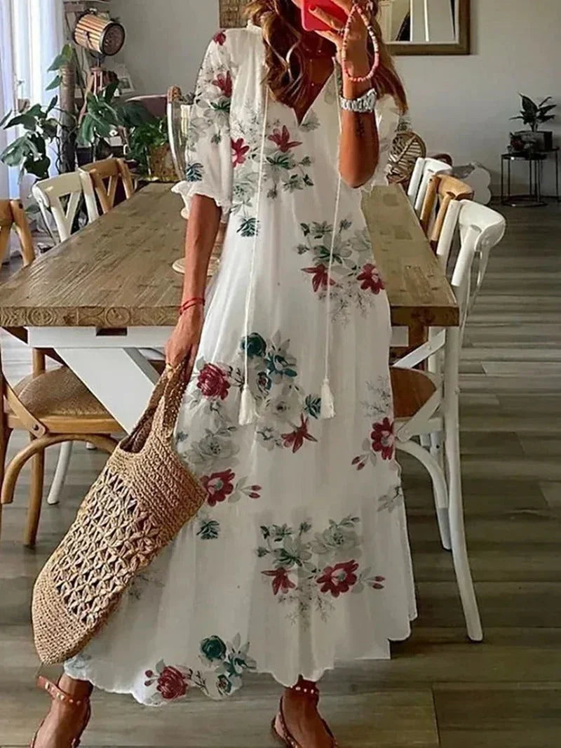 Vestido largo de mujer