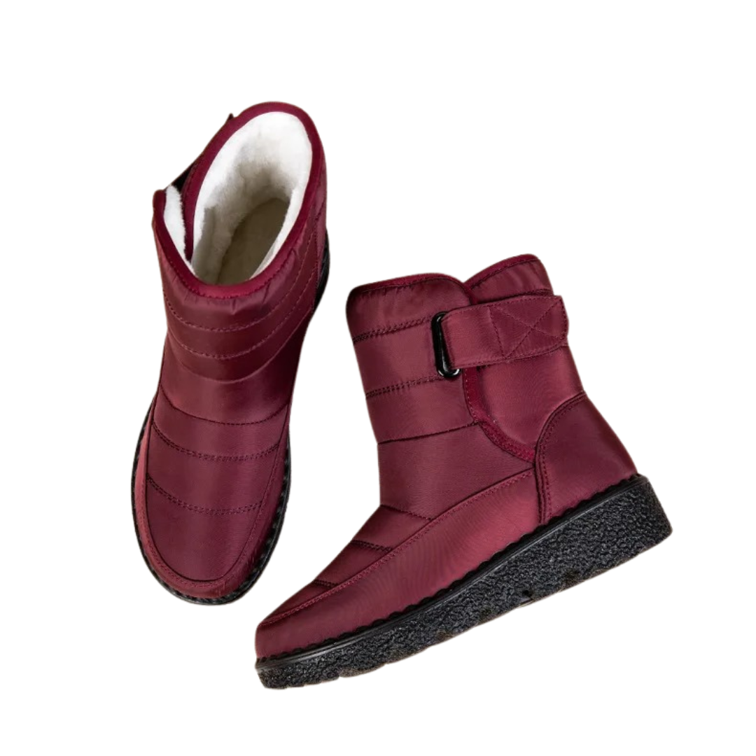 Botas de nieve impermeables y antideslizantes para mujer